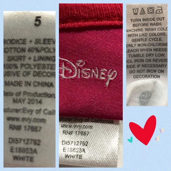 ❣️Disney Minnie Mouse Dress - Size 5 - EUC ❣️ - Picture 7 of 7